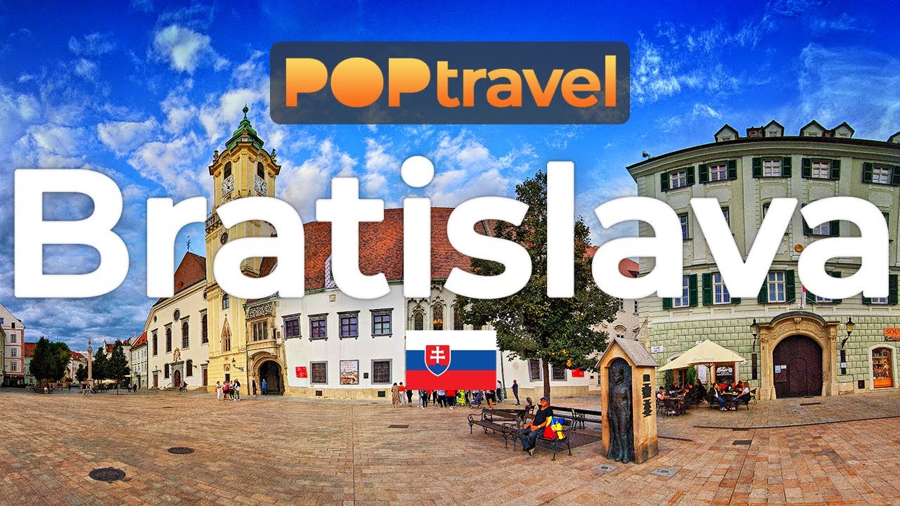 BRATISLAVA, Slovakia 🇸🇰 - 4K 60fps (UHD)