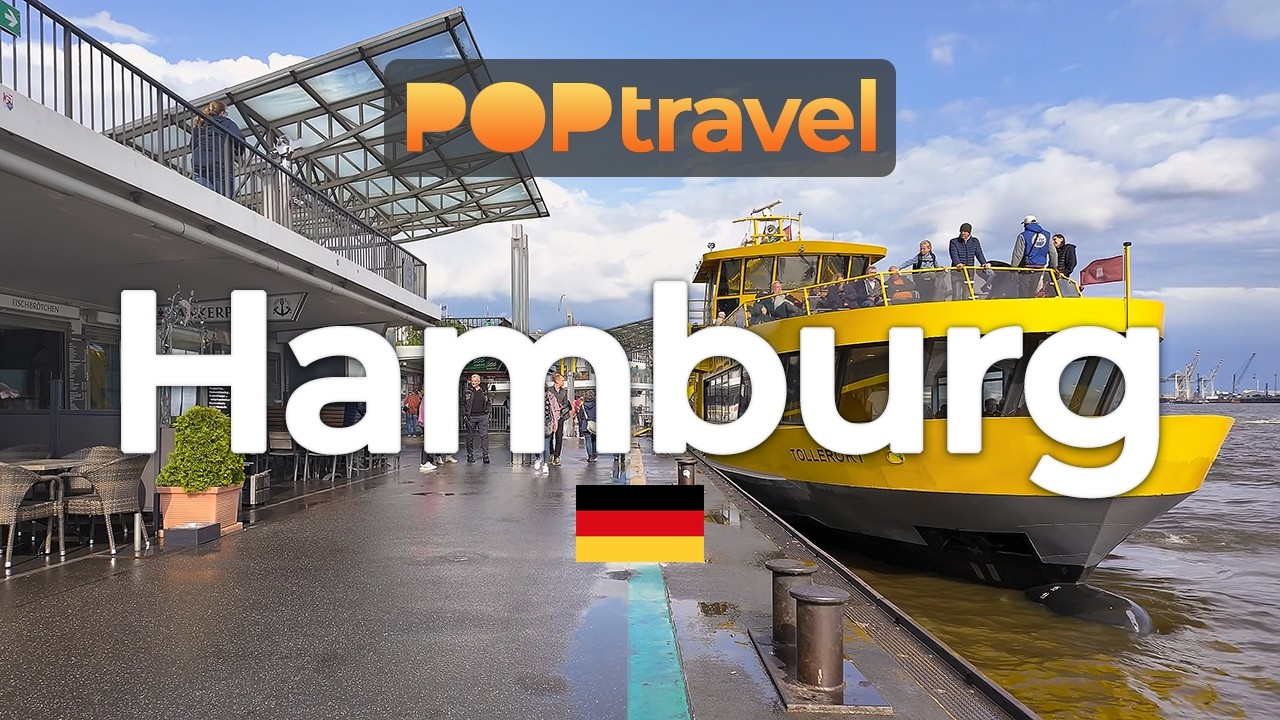 HAMBURG, Germany - Walking Tour - 4K HDR - Walking Tour in Germany