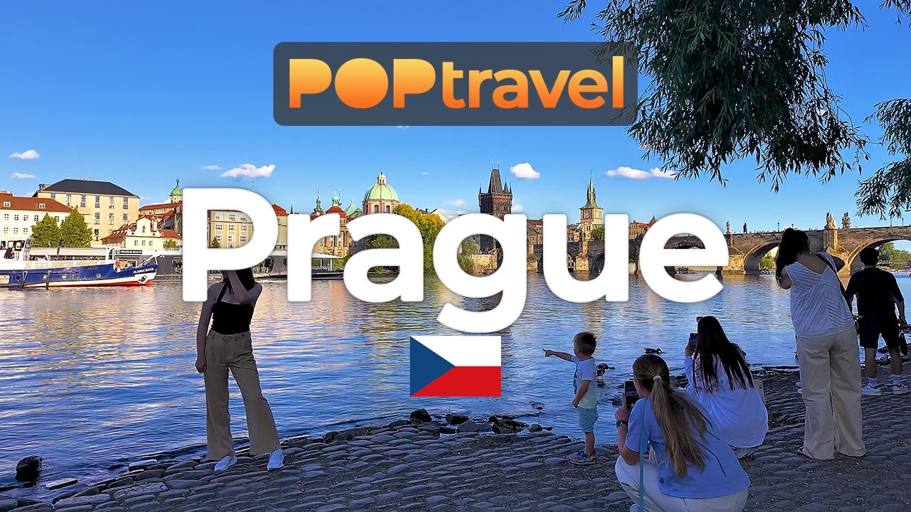 PRAGUE, Czech Republic - Summer Walking Tour - 4K HDR - Walking Tour in Czechia