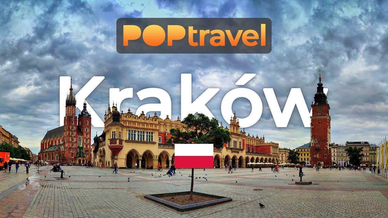 Walking in KRAKOW / Poland 🇵🇱- Center, Castle to Jewish Quarter - 4K 60fps (UHD)