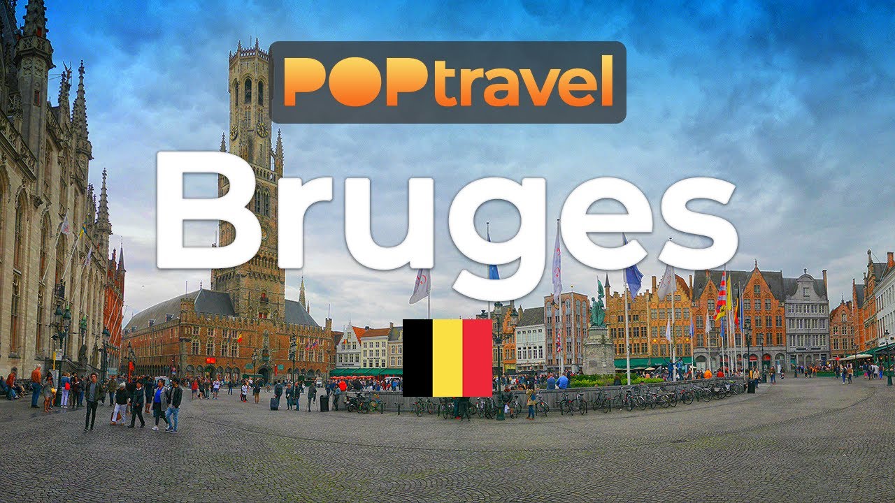 Walking in BRUGES / Belgium 🇧🇪- Central Old Town - 4K 60fps (UHD)