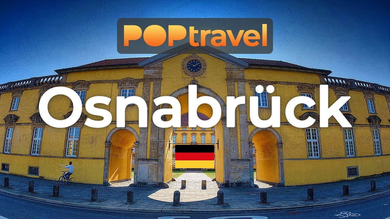 Walking in OSNABRÜCK / Germany 🇩🇪- City Center on a Sunday - 4K 60fps (UHD)