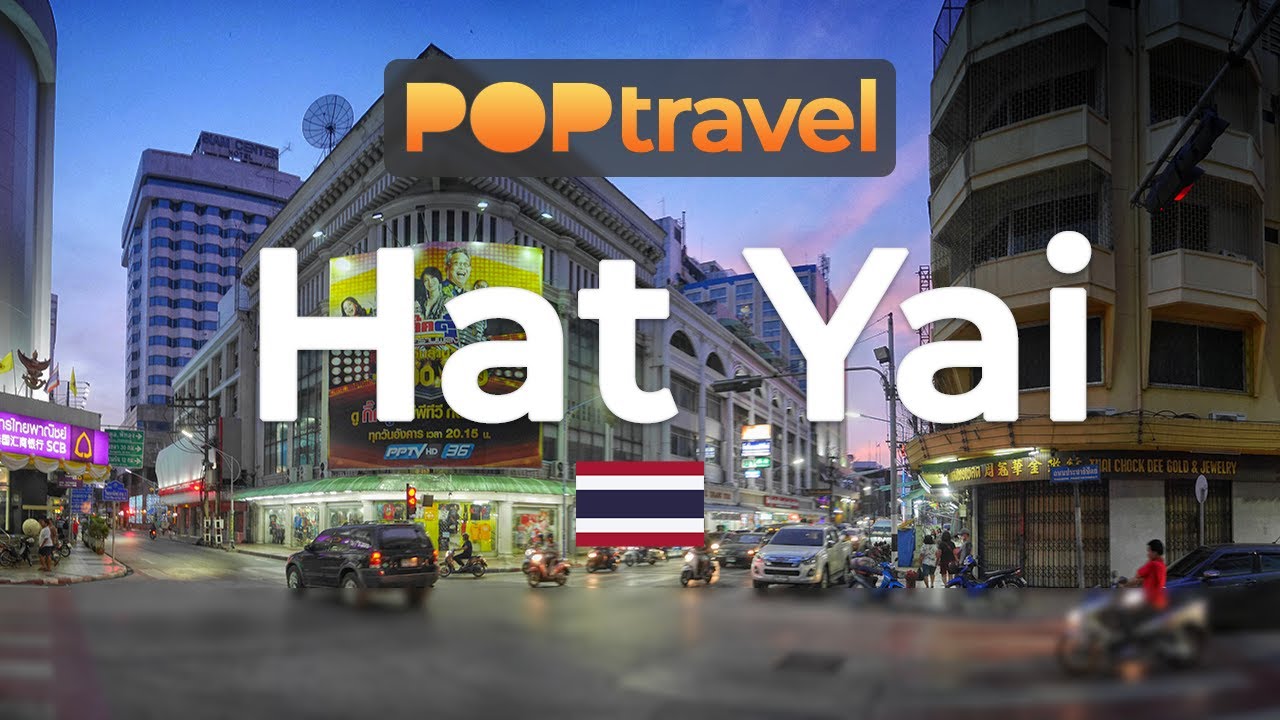 Walking in HAT YAI / Thailand 🇹🇭- 4K 60fps (UHD)