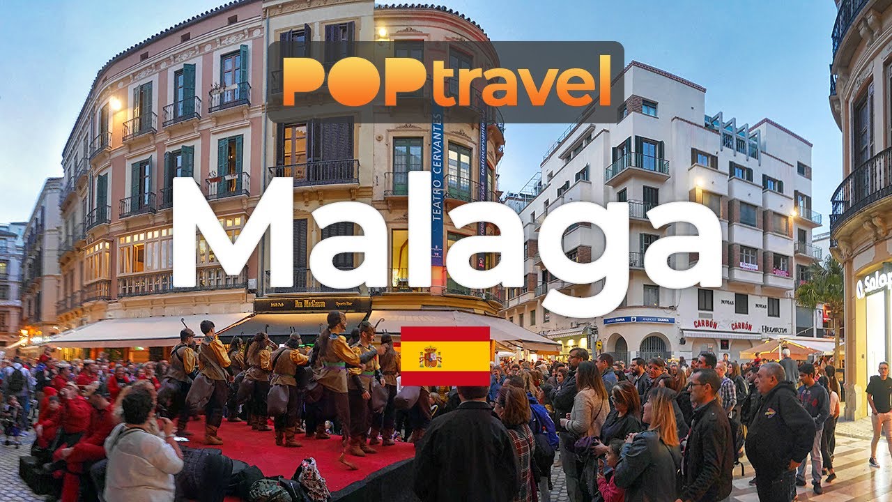 Walking in MALAGA / Spain 🇪🇸- Carnival Evening - 4K 60fps (UHD)