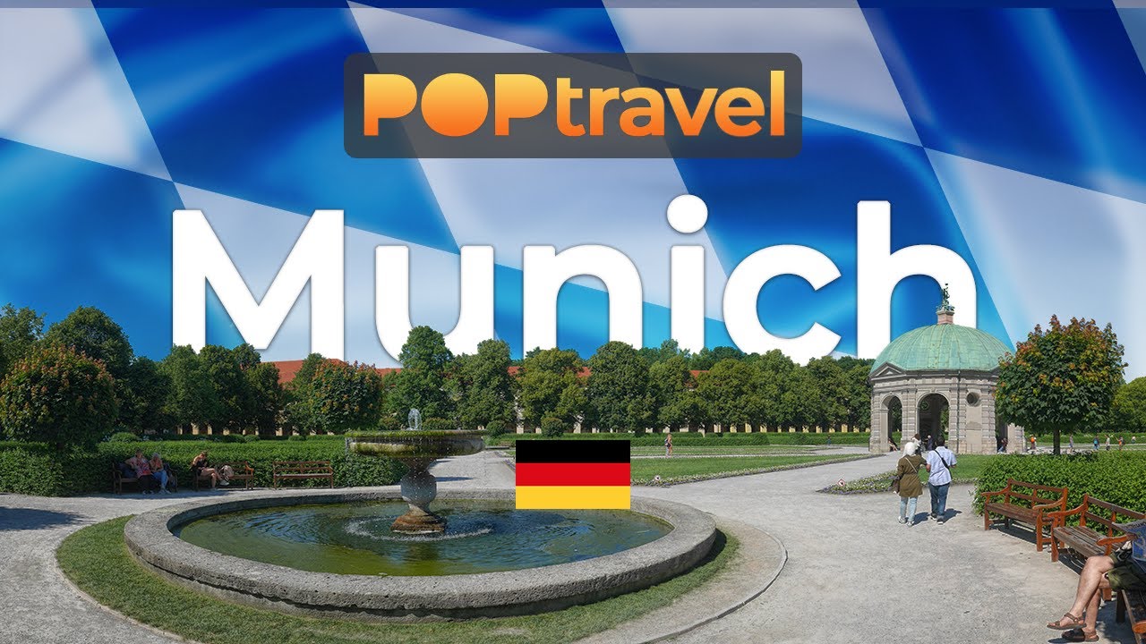 Walking in MUNICH / Germany 🇩🇪- Hofgarten to Hofbräuhaus - 4K 60fps (UHD)