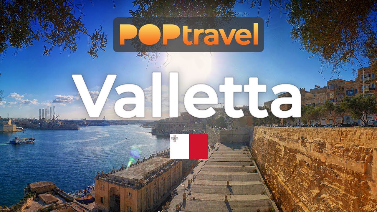 Walking in VALLETTA / Malta 🇲🇹- 4K 60fps (UHD)