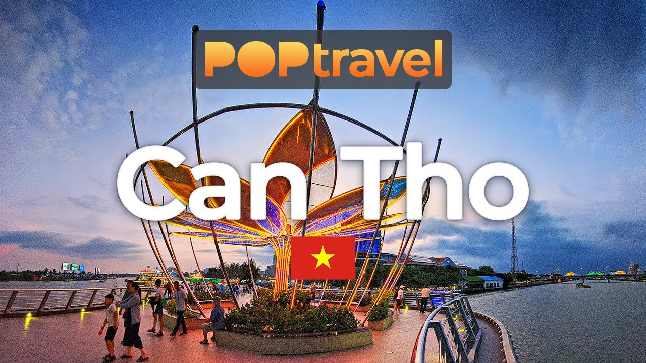 CAN THO, Vietnam 🇻🇳 - Day to Night - 4K 60fps (UHD)