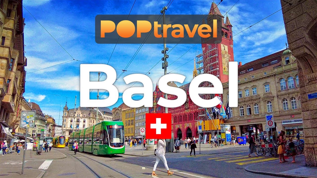 Walking in BASEL / Switzerland 🇨🇭- 4K 60fps (UHD)