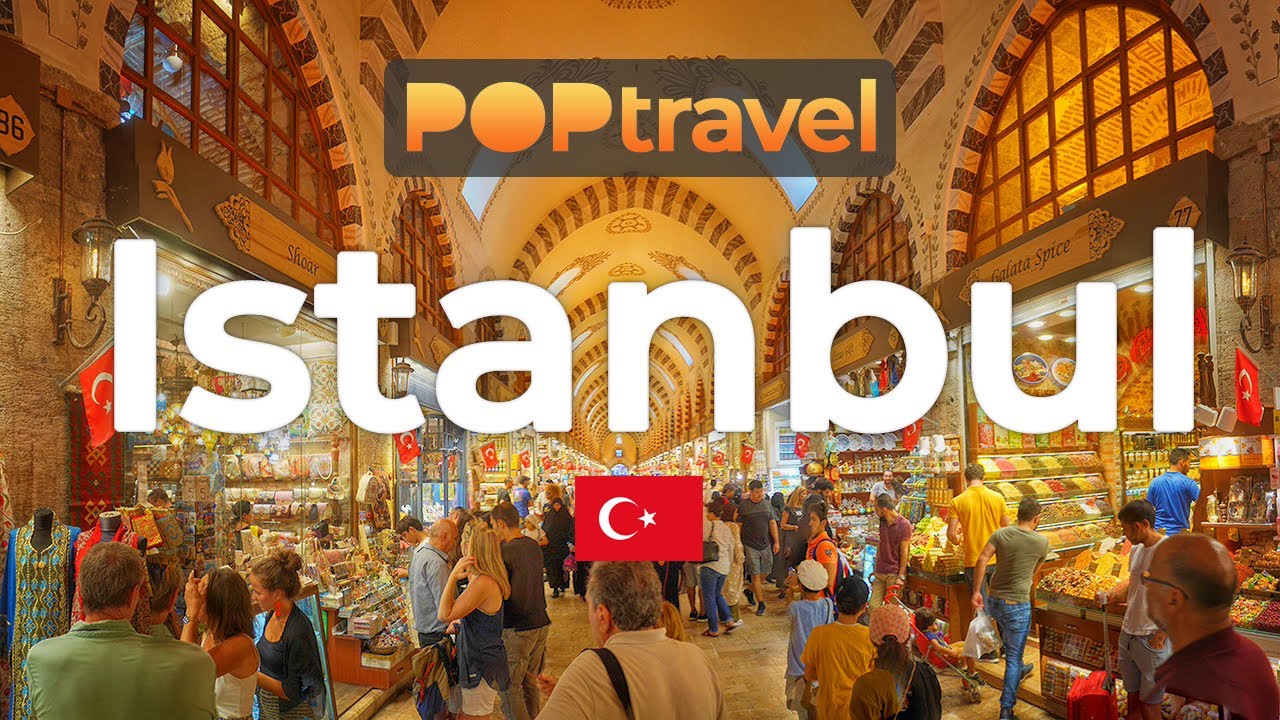 Walking in ISTANBUL / Turkey 🇹🇷- Bosporus to Blue Mosque - 4K 60fps (UHD)