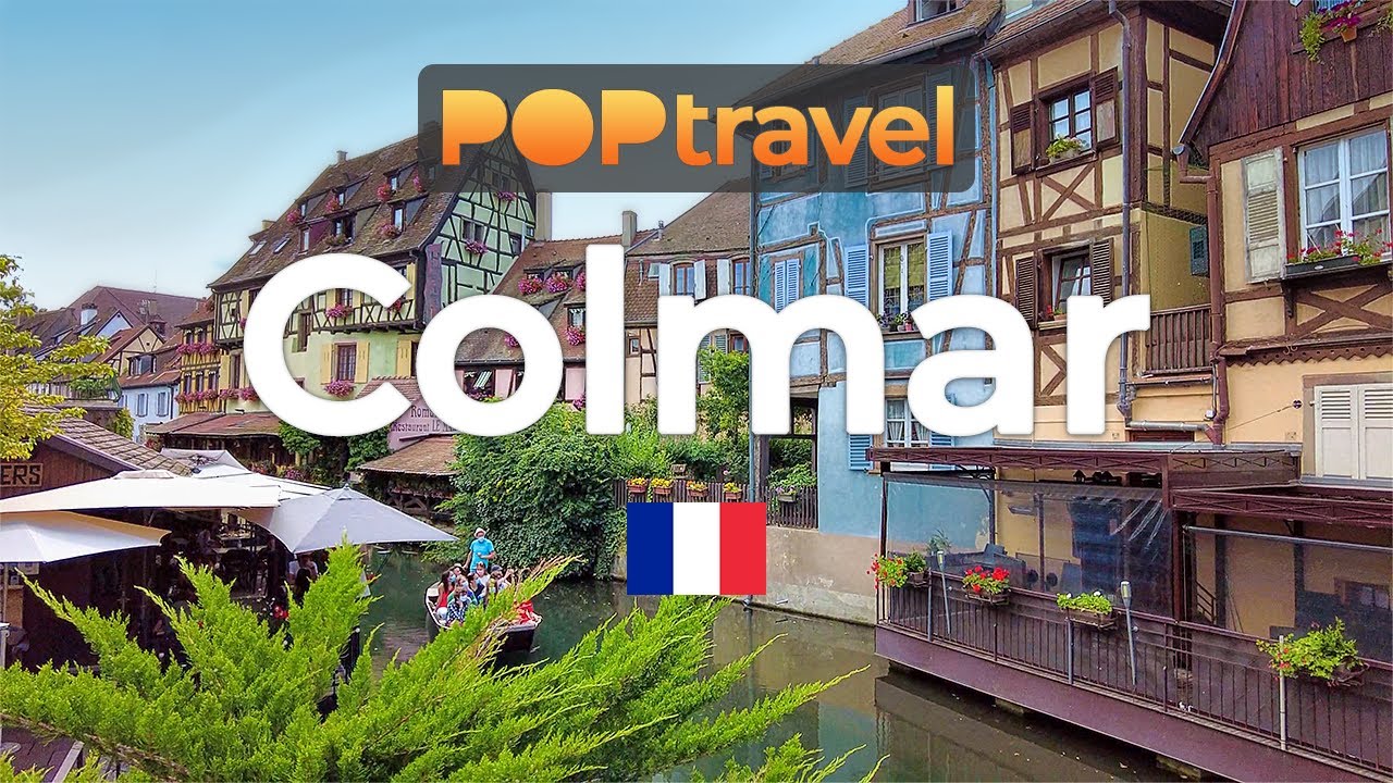 Walking in COLMAR / France 🇫🇷- 4K 60fps (UHD)