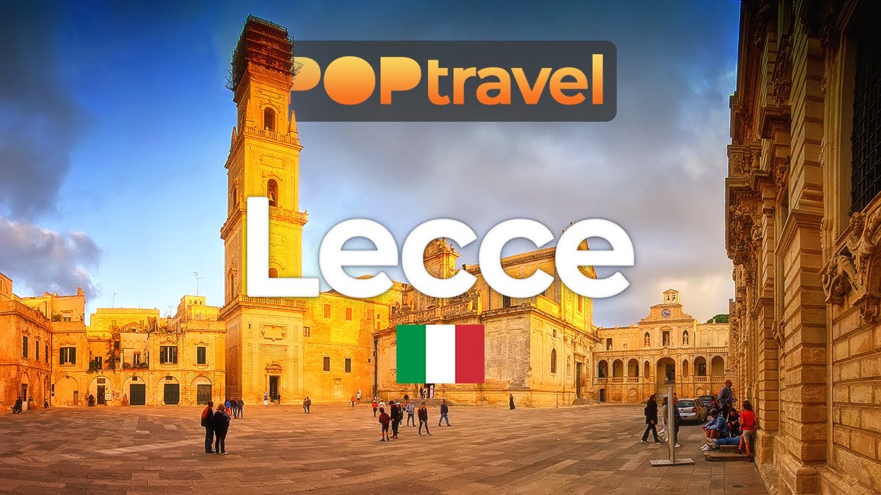 LECCE , Italy 🇮🇹 - Baroque Beauty - 4K HDR with captions