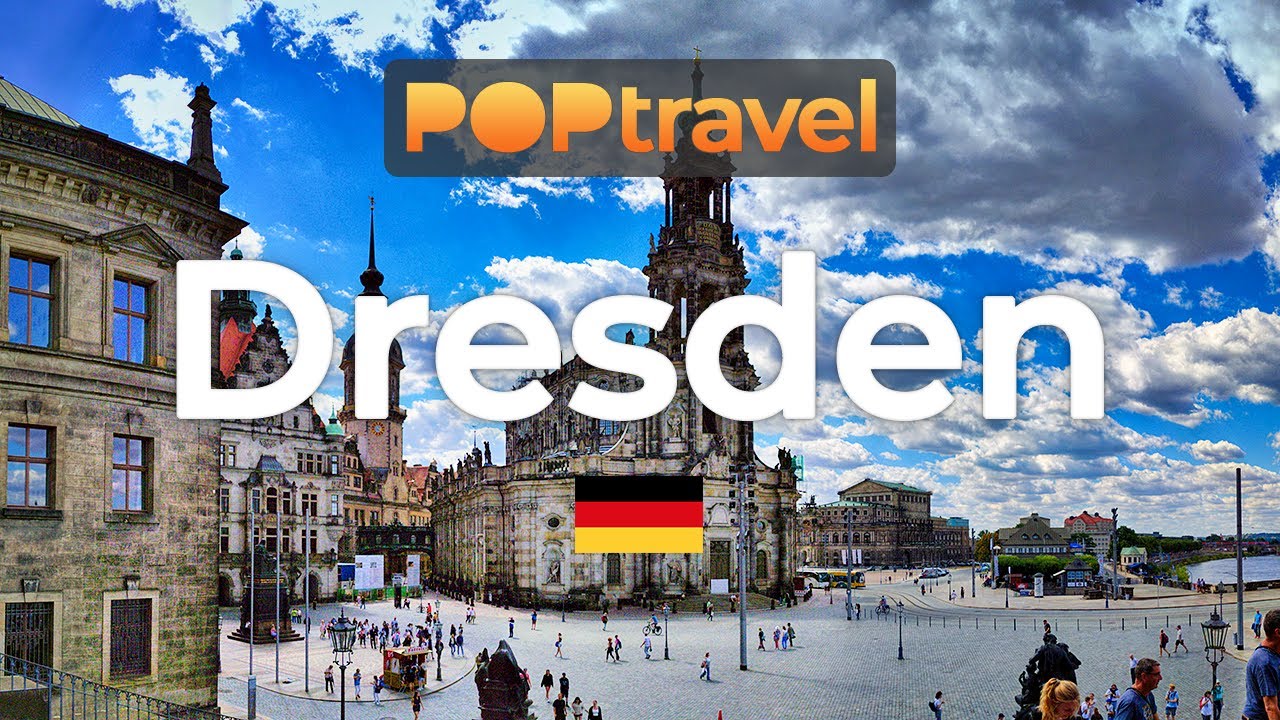 Walking in DRESDEN / Germany 🇩🇪- Summer Tour Main Station to Neustadt - 4K 60fps (UHD)