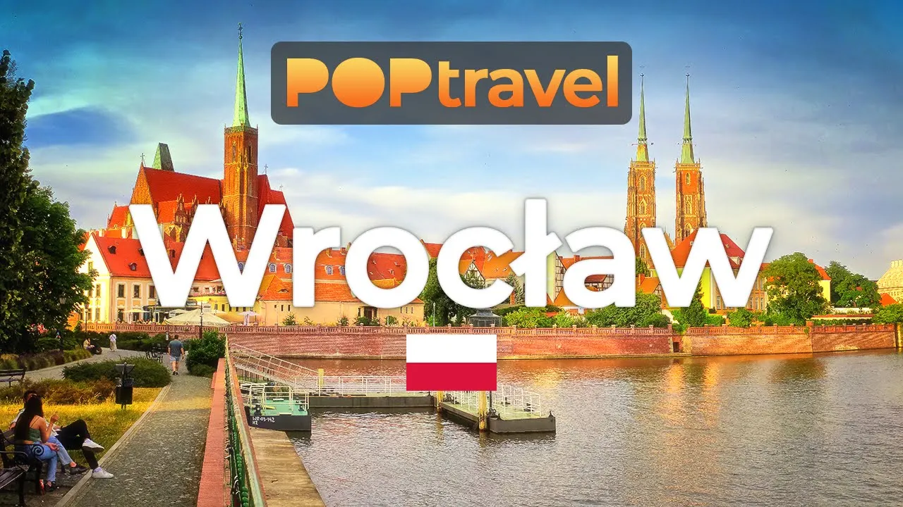 WROCLAW, Poland 🇵🇱 - Wonderful Summer Tour - 4K HDR with captions
