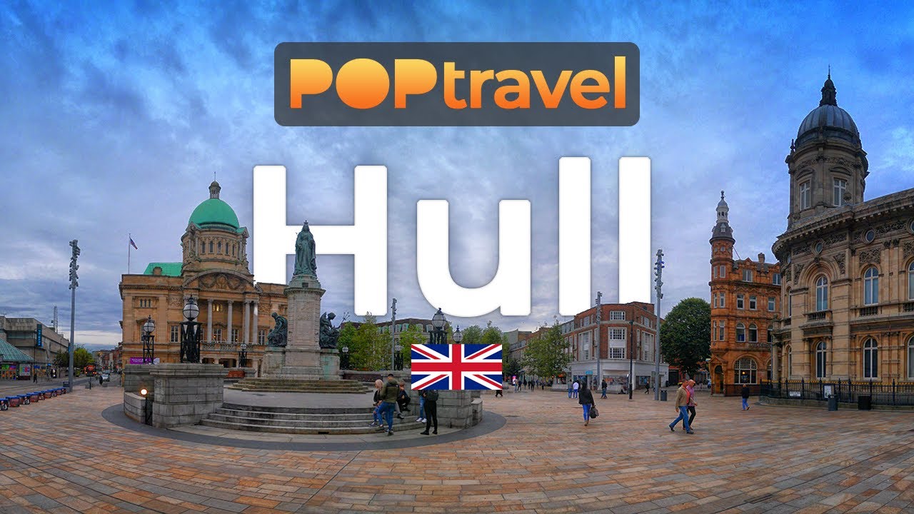 Walking in HULL / UK 🇬🇧- 4K 60fps (UHD)