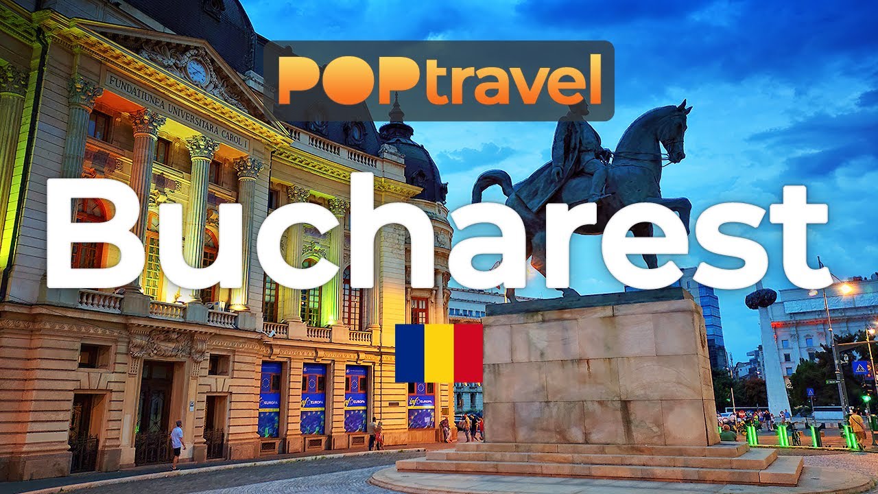 BUCHAREST, Romania 🇷🇴 - Evening Tour - 4K 60fps