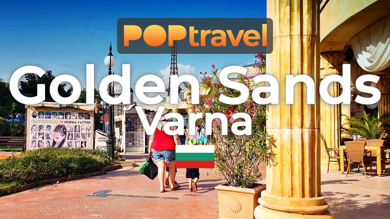 GOLDEN SANDS (Varna), Bulgaria 🇧🇬 - 4K 60fps (UHD)