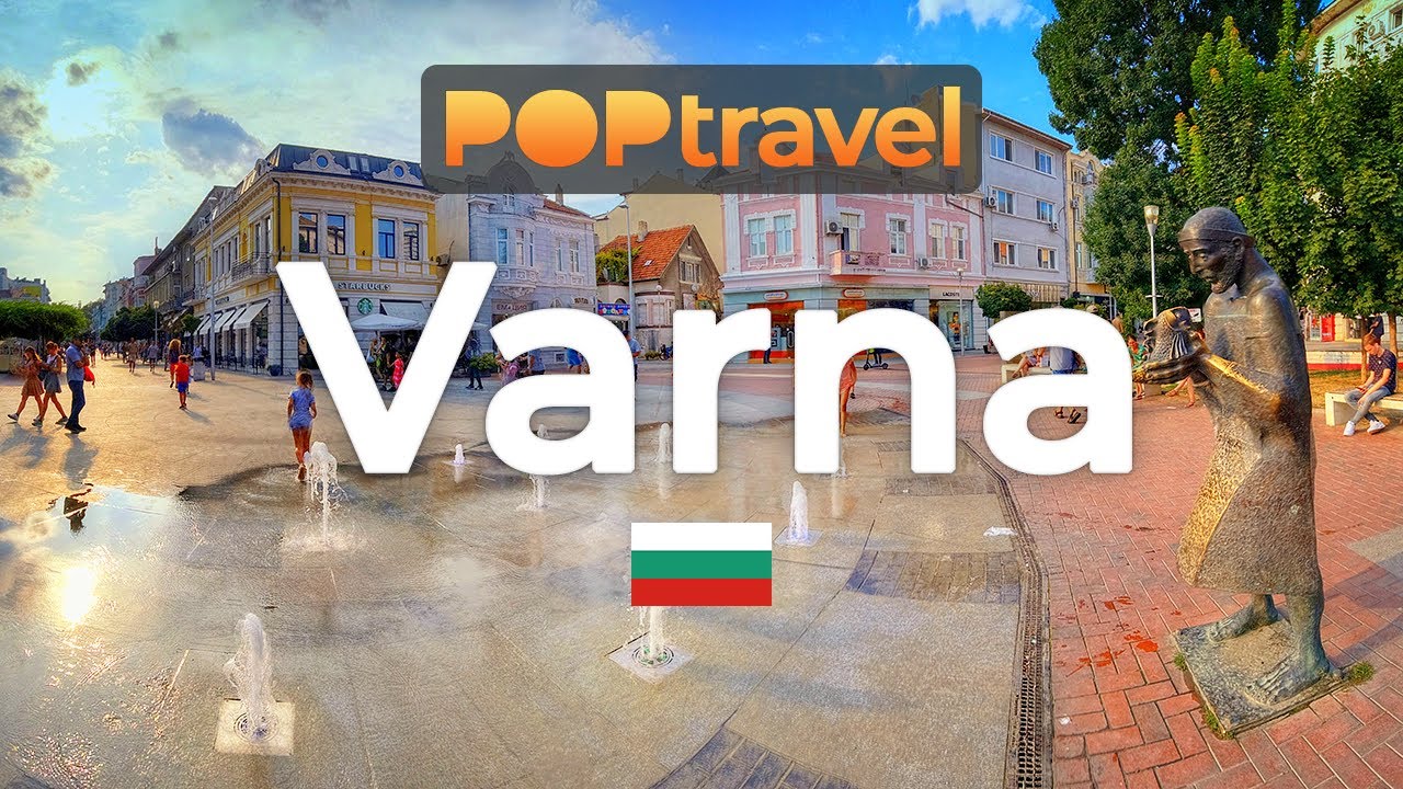 VARNA, Bulgaria 🇧🇬- Evening Tour - 4K 60fps (UHD)