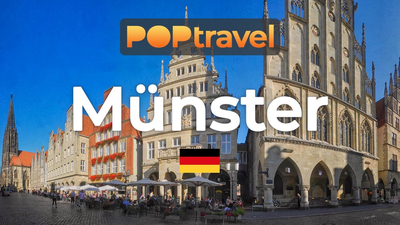 Walking in MÜNSTER / Germany 🇩🇪- 4K 60fps (UHD)