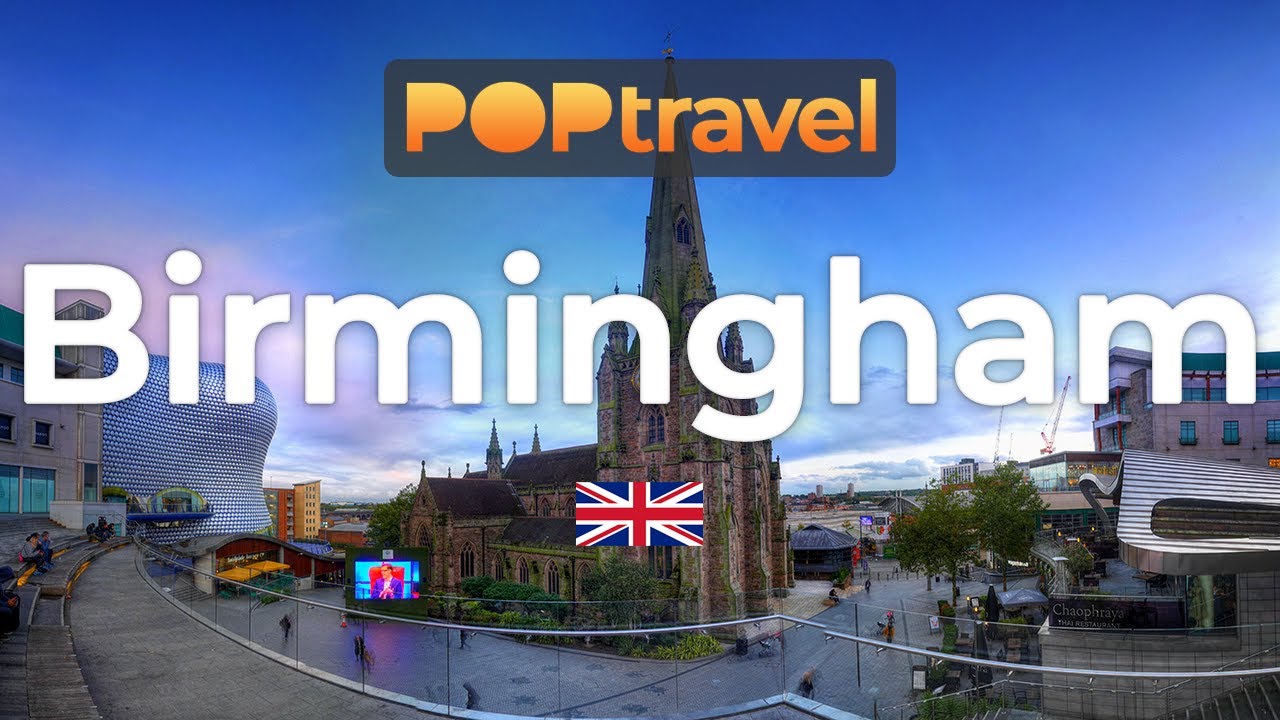 Walking in BIRMINGHAM / England (UK) 🇬🇧- 4K 60fps (UHD)