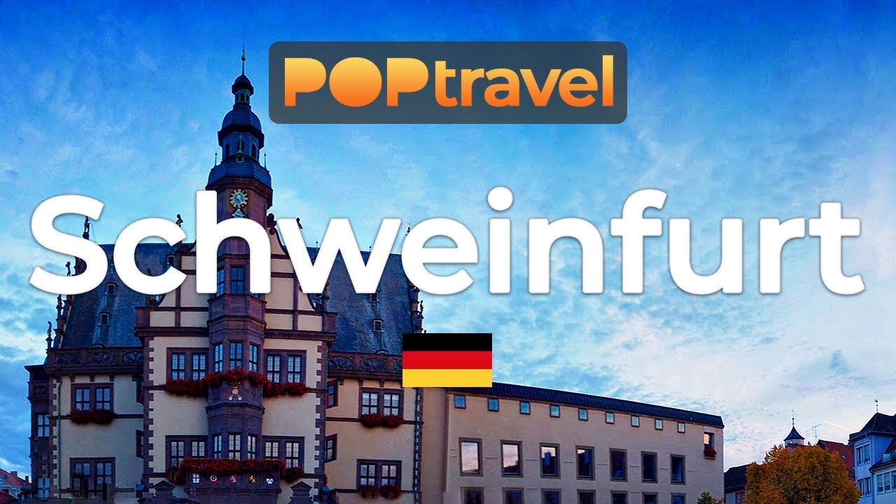 Walking in SCHWEINFURT / Germany 🇩🇪- 4K 60fps (UHD)