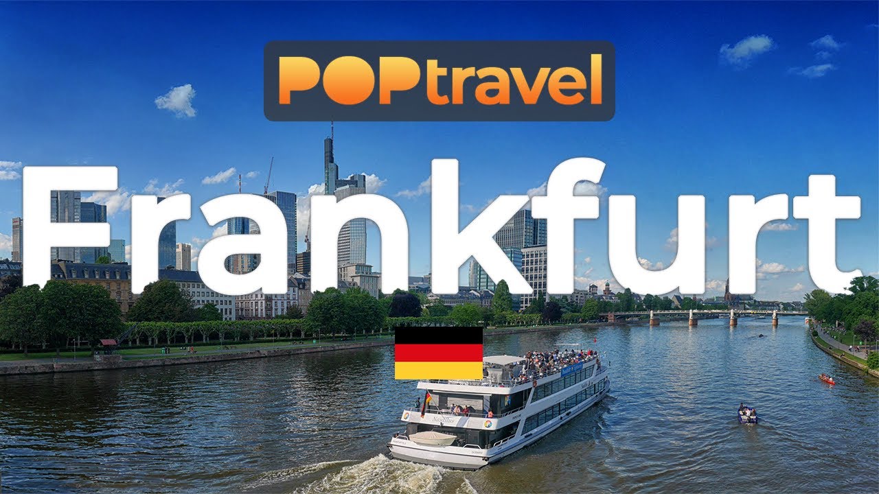 Walking in FRANKFURT / Germany 🇩🇪- Central Station, Sachsenhausen, Old Town - 4K 60fps (UHD)