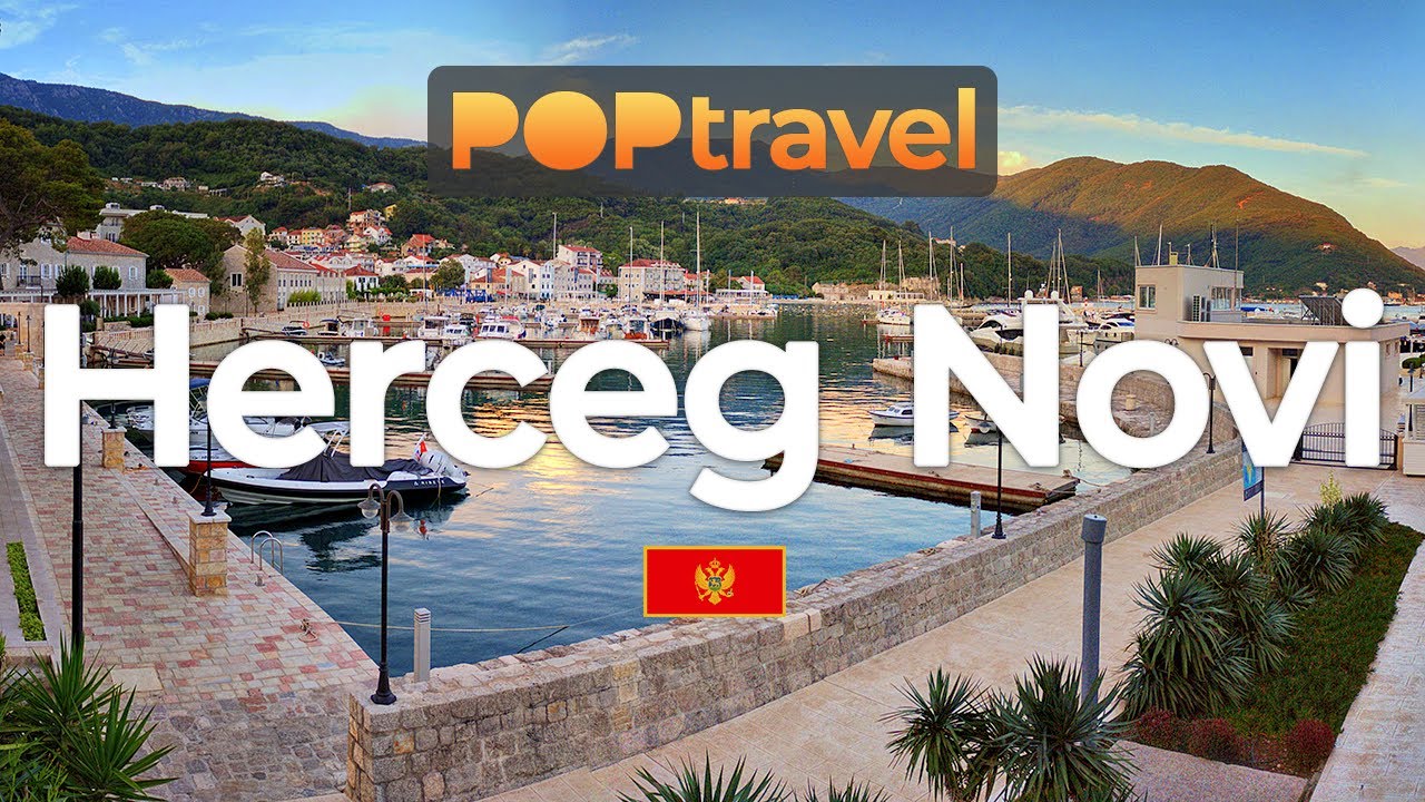 Walking in HERCEG NOVI, Montenegro 🇲🇪 - Promenade Walk -  4K