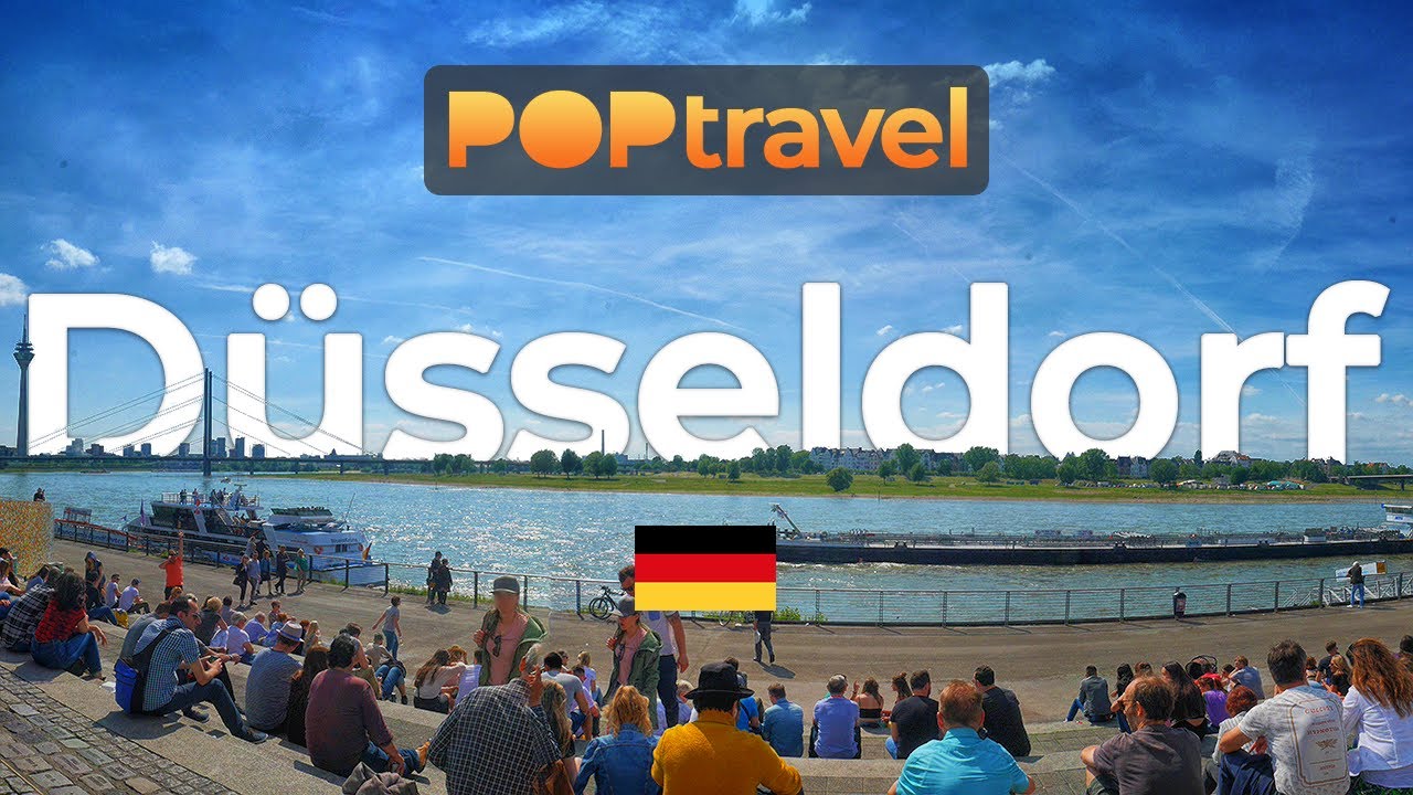 Walking in DÜSSELDORF / Germany 🇩🇪- Central City Tour - 4K 60fps (UHD)