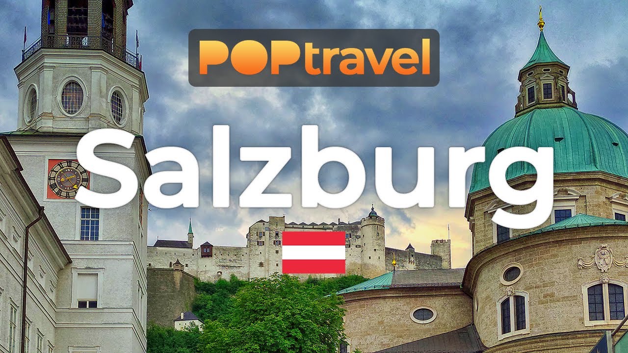 SALZBURG, Austria 🇦🇹 - Mirabell Garden to City Center - 4K 60fps