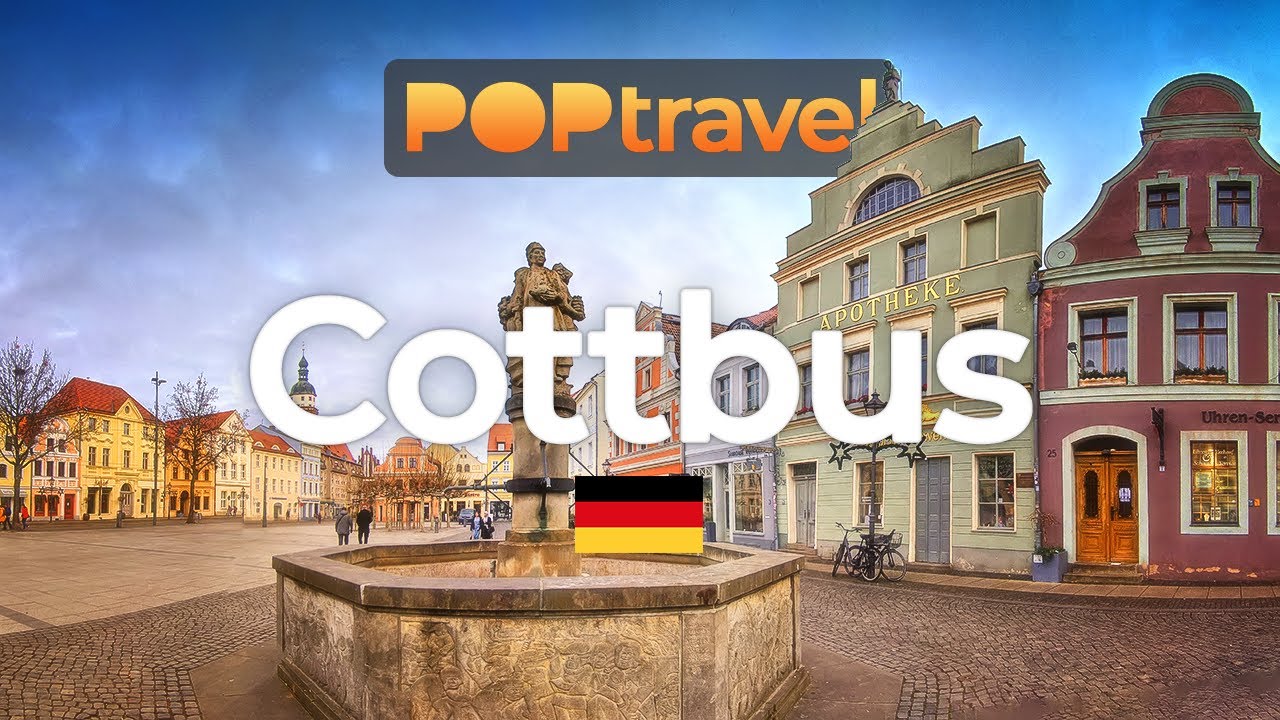 COTTBUS, Germany 🇩🇪 - Winter Tour - 4K HDR with captions