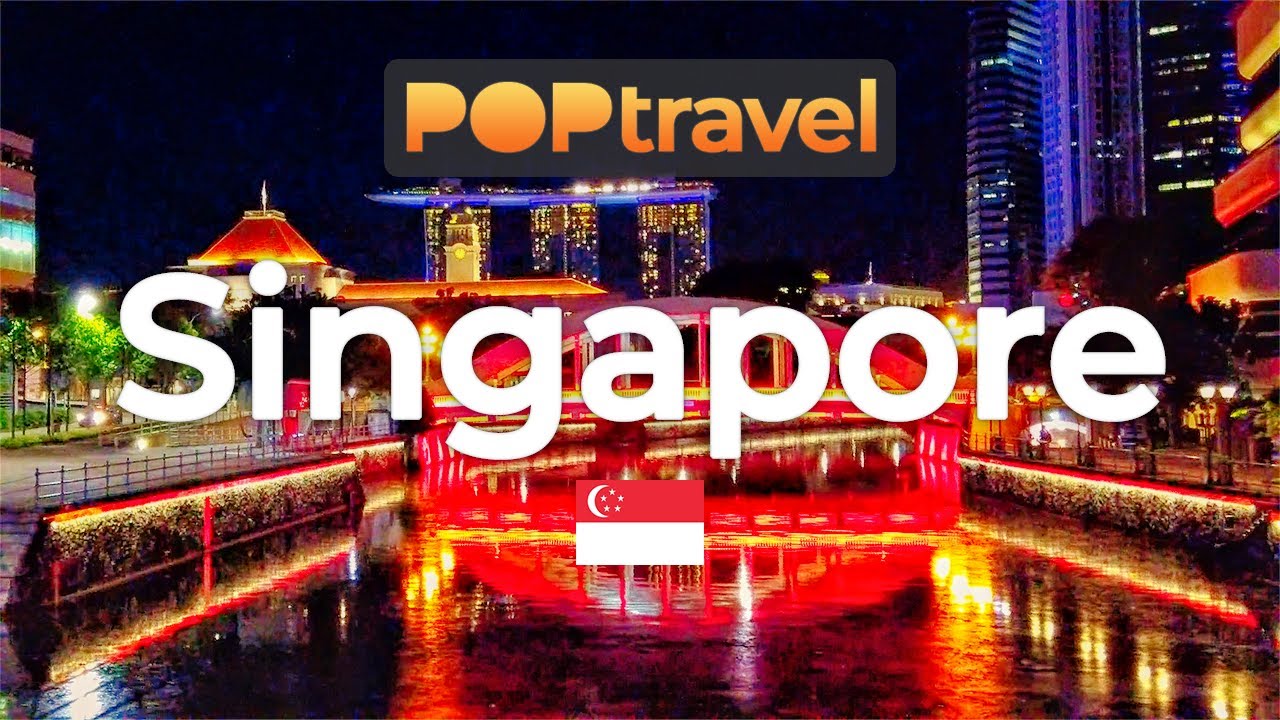 Walking in SINGAPORE 🇸🇬- Parliament to Clarke Quay at Night - 4K (UHD)