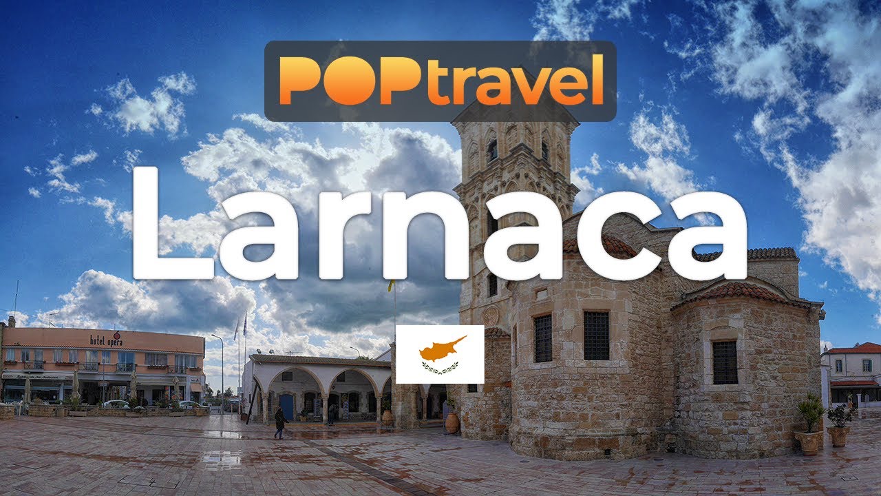 Walking in LARNACA / Cyprus 🇨🇾- Winter Day in Cyprus - 4K 60fps (UHD)