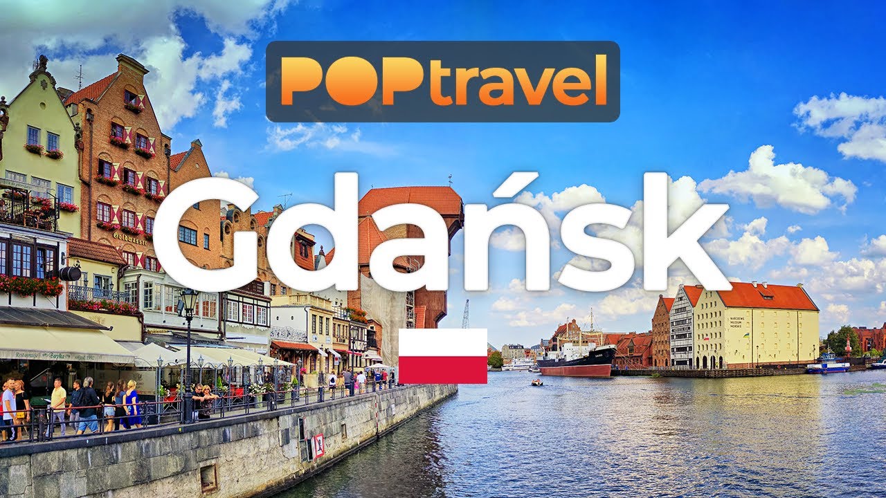 Walking in Gdansk, Poland - Late Summer Tour - 4K