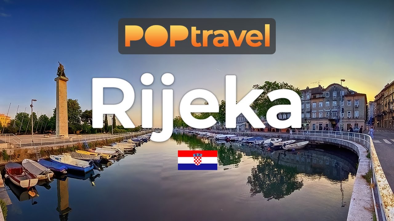 RIJEKA, Croatia 🇭🇷 - 4K with captions