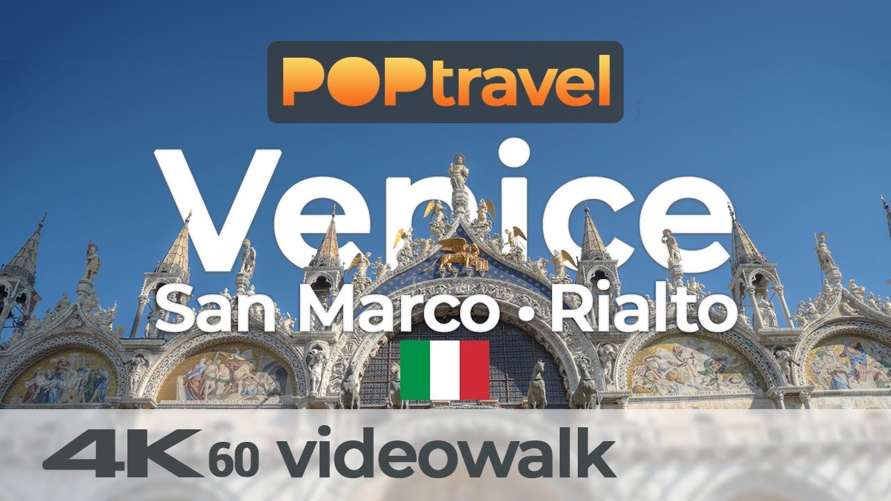 Walking in VENICE / Italy - San Marco and Rialto - 4K 60fps (UHD)