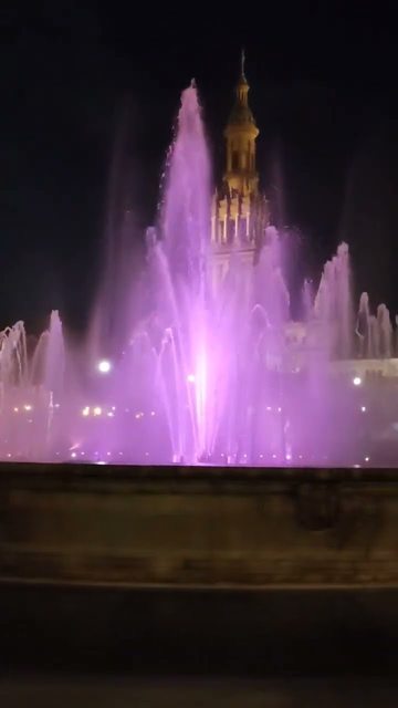 Plaza de España, Seville 🇪🇸 - Night