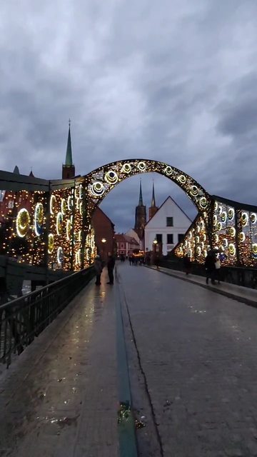 Wroclaw, Poland 🇵🇱 - Rainy winter walk