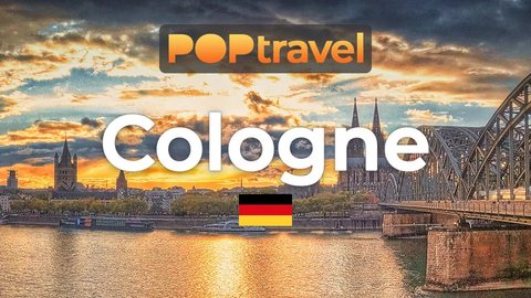 Walking in COLOGNE / Germany 🇩🇪- Rainy Afternoon - 4K 60fps (UHD) - Walking Tour in Germany