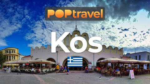 KOS, Greece 🇬🇷 - City Center Walk (2022) - 4K - Walking Tour in Greece