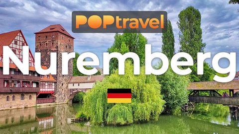 Walking in NUREMBERG / Germany 🇩🇪- 4K 60fps (UHD) - Walking Tour in Germany