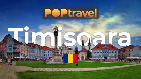 Walking in TIMISOARA / Romania 🇷🇴- 4K 60fps (UHD) - Walking Tour in Romania