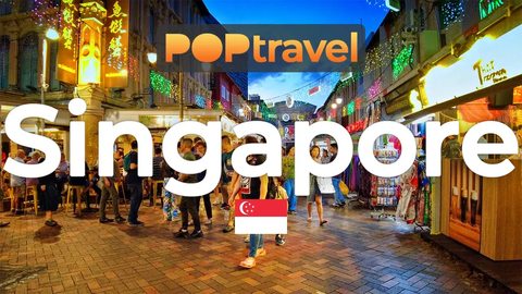 SINGAPORE 🇸🇬 - Chinatown at Night - 4K 60fps (UHD) - Walking Tour in Singapore