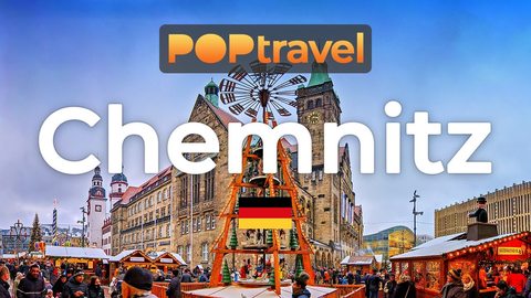 CHEMNITZ, Germany 🇩🇪 - Bergparade & Christmas Market 2023 - 4K 60FPS - Walking Tour in Germany