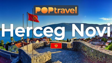 Walking in HERCEG NOVI / Montenegro 🇲🇪- 4K 60fps (UHD) - Walking Tour in Montenegro