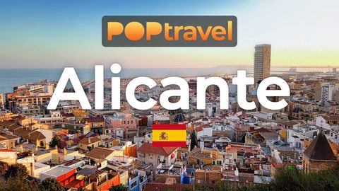 Walking in ALICANTE / Spain 🇪🇸- Evening Tour in El Barrio - 4K 60fps (UHD) - Walking Tour in Spain