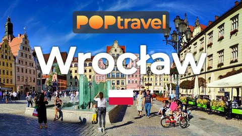 Walking in WROCLAW / Poland 🇵🇱- City Center to Ostrow Tumski - 4K 60fps (UHD) - Walking Tour in Poland