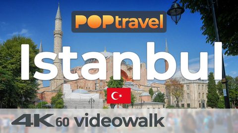 Walking in ISTANBUL / Turkey 🇹🇷- 4K 60fps (UHD) - Walking Tour in Turkey