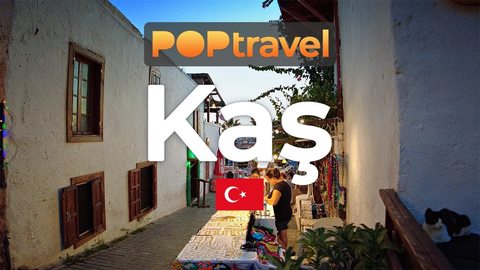 Walking in KAS, Turkey 🇹🇷 - Sunset Tour - 4K 60fps (UHD) - Walking Tour in Turkey