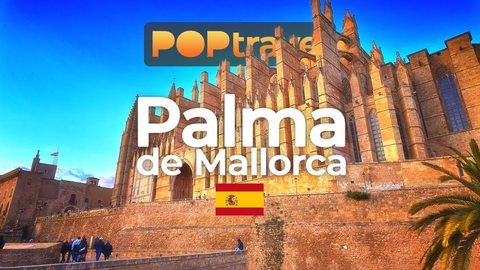 PALMA de Mallorca, Spain 🇪🇸 - 4K HDR with captions - Walking Tour in Spain