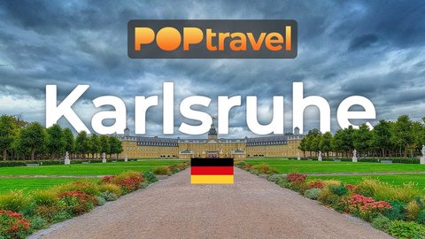 Walking in KARLSRUHE / Germany 🇩🇪- City Center - 4K60 (UHD) - Walking Tour in Germany