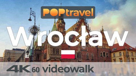 Walking in WROCLAW / Poland - Old Town & Cathedral Island - 4K 60fps (UHD) - Walking Tour in Poland